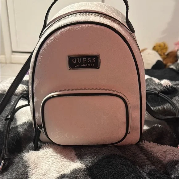 Guess | Bags | Guess White Backpack Compact Design | Poshmark display picture 3